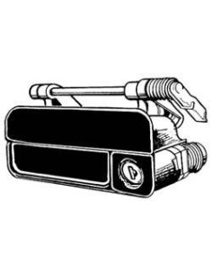 MANIGLIA LA DELTA 93 C/CH